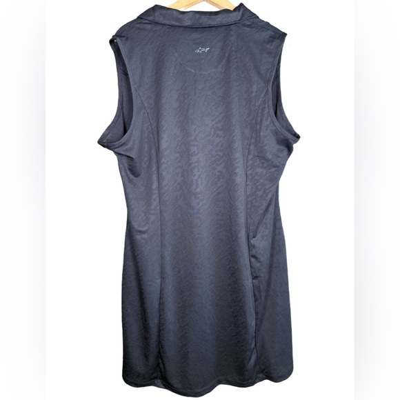 Greg Norman Women's Golf Dress Sleeveless Zipper Side Pocket XXL Black NWT - Picture 5 of 6